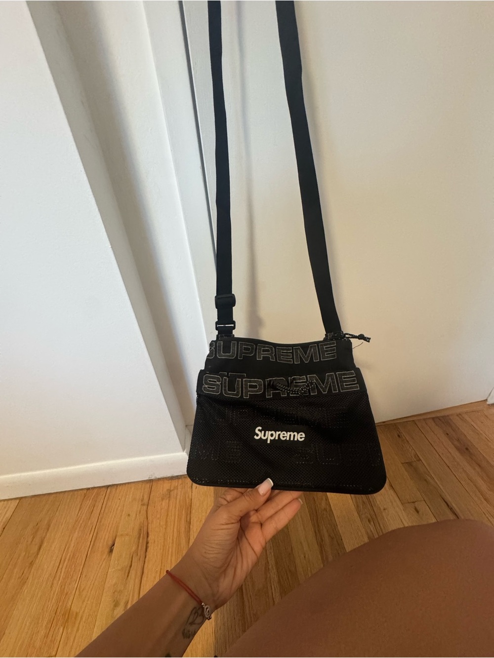 Supreme Supreme Side Bag "FW21" | Black | authentic